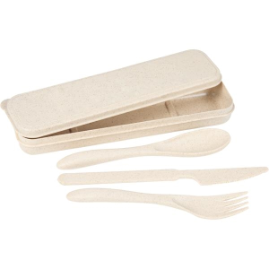 Bamboo Fiber Cutlery Set